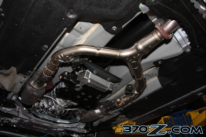 370Z Skinny Y pipe